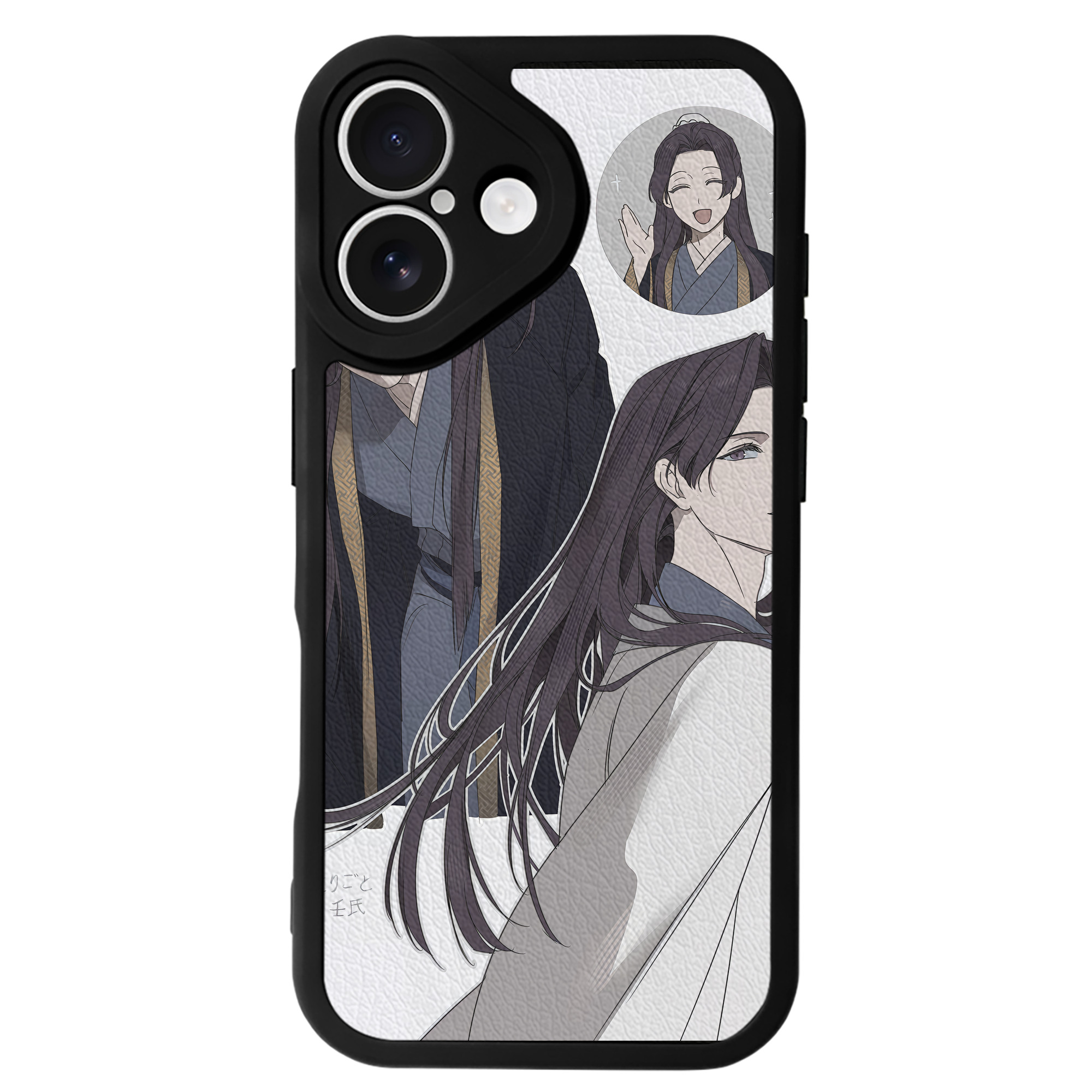 （画像用） 薬屋のひとりごと The Apothecary Diaries 【iPhone 16シリーズ対応】シリコンスマホケース（レザー調） 材質：シリコン